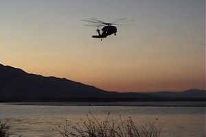 Inyo County Search and Rescue Helicopter training