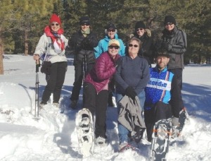 Mammoth Nordic group poses for the camera.