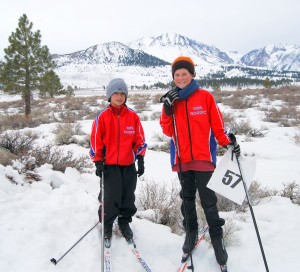 Jared Mahler, 2nd place finisher Men's division, age 12.  Liam Bassler, age11 honorable mention.