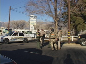 On February 17, the Inyo SWAT Team surrounded Patzkowski's home and finally forced him out.