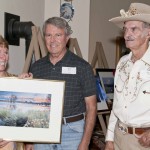 Dave Haas was a major supporter of the LP Chamber’s photography contest. Seen here with his longtime companion Lynn Bunn and competition winner Bob Rice of Bishop at the awarding of the prizes in 2011.