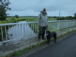 Paul Dostie and Buster