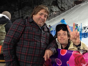 The Greg Bretz(es) Greesh and Bubba at Sochi halfpipe