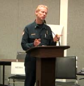 Mammoth Fire Division Chief Thom Heller