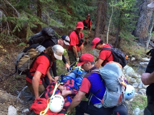 Tuolumne SAR members and Mono SAR – Mike Britton and Natali Endo