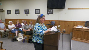 Suzi Dennett, Death Valley Chamber of Commerce President, spoke of the major loss of business revenue and  lack of consideration by DVNP staff in coming up with new rules for special events.