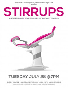 STIRRUPS FLYER STAGED READING