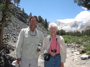 Stephen Ingram and Carol Rose, authors of Rock Creek Wildflowers