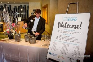 Champagne Welcome Mammoth Lakes Wedding Expo Cookes Photography