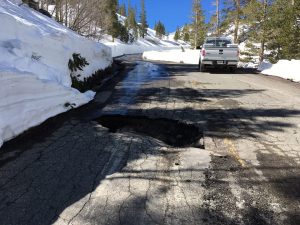 south lake rd culvert failing