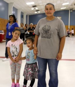 Five year old Amillia and two year old May Ortiz with mom TiAna Vargas 1 Large