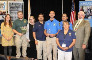 2019 Inyo CSA Katie Kolker Palisades High School with Honorees Inyo County Juvenile Probation Dept. 4
