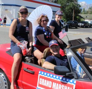 Parade Grand Marshall Annette Woods