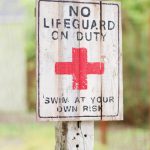 no lifeguard