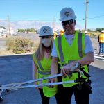 Bishop Police Chief Ted Stec with his wife Dawn sponsor a section of Adopt a Highway