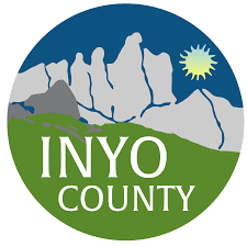 Inyo County logo button circle