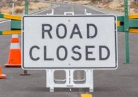 Road Closed Caltrans