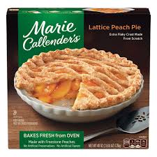 marie callanders peach pie