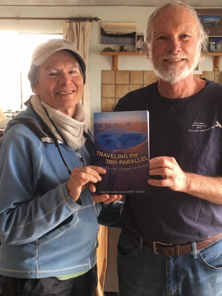 David and Janet Carle Inyo350 talk on 38th Parallel