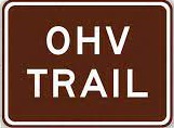 OHV Trail Sign
