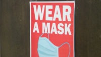 Wear a mask sign
