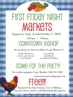 First Friday Poster