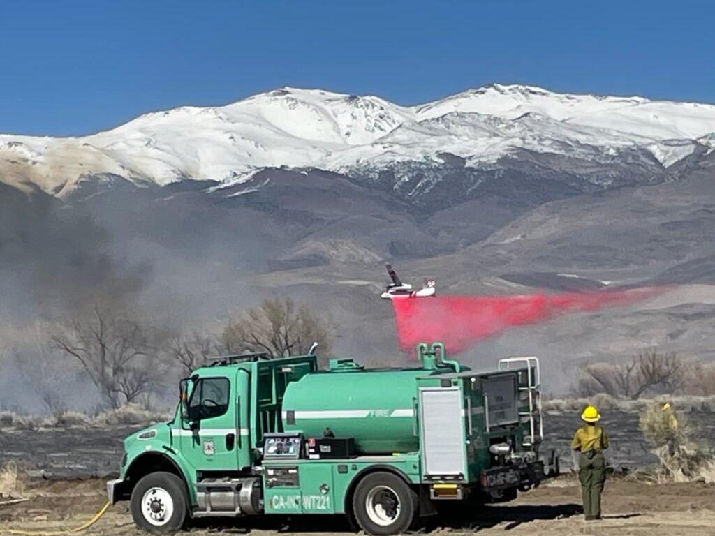 photo by Inyo County Sheriff 2023 Fire
